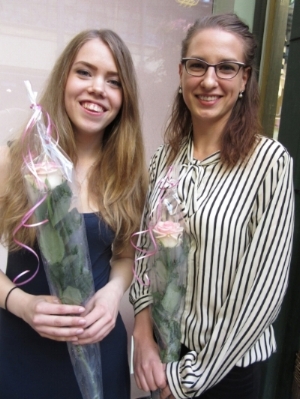 Sara Nordström ja Saara Vänskä